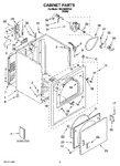 Diagram for 02 - Cabinet Parts