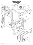 Diagram for 02 - Cabinet Parts