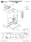 Diagram for 01 - Top And Console Parts