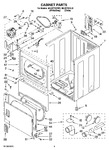 Diagram for 02 - Cabinet Parts