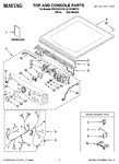 Diagram for 01 - Top And Console Parts