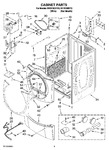 Diagram for 02 - Cabinet Parts