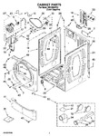 Diagram for 02 - Cabinet Parts