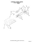 Diagram for 02 - Control Panel Parts