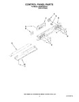 Diagram for 02 - Control Panel Parts