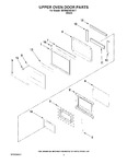 Diagram for 02 - Upper Oven Door Parts