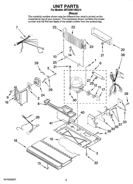 Maytag MFD2561HEQ14 Parts List | Coast Appliance Parts