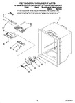 Diagram for 04 - Refrigerator Liner Parts