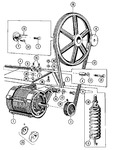 Diagram for 09 - Motor & Basket Pulley
