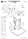 Diagram for 01 - Top And Console Parts