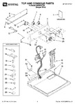 Diagram for 01 - Top And Console Parts