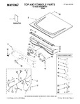 Diagram for 01 - Top And Console Parts