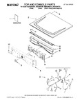 Diagram for 01 - Top And Console Parts
