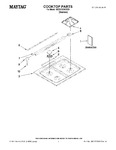 Diagram for 01 - Cooktop Parts