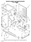 Diagram for 03 - Dryer Cabinet And Motor Parts