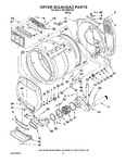 Diagram for 04 - Dryer Bulkhead Parts