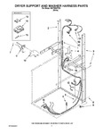 Diagram for 05 - Dryer Support And Washer Harness Parts