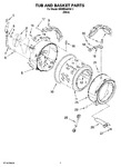 Diagram for 05 - Tub And Basket Parts