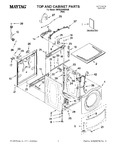 Diagram for 01 - Top And Cabinet Parts