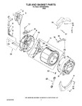 Diagram for 06 - Tub And Basket Parts