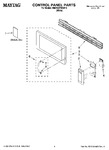 Diagram for 01 - Control Panel Parts