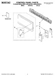 Diagram for 01 - Control Panel Parts