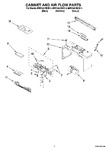 Diagram for 02 - Cabinet And Air Flow Parts