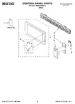 Diagram for 01 - Control Panel Parts