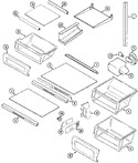 Diagram for 11 - Shelves & Accessories