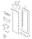 Diagram for 07 - Fresh Food Inner Door