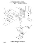 Diagram for 08 - Dispenser Front Parts