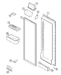 Diagram for 07 - Fresh Food Inner Door