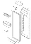 Diagram for 07 - Fresh Food Inner Door (msd2732grq/w)