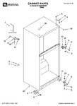 Diagram for 01 - Cabinet Parts