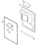 Diagram for 06 - Fresh Food Inner Door (bisque)