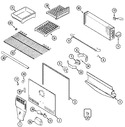 Diagram for 03 - Freezer Compartment (bisque)