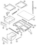 Diagram for 09 - Shelves & Accessories