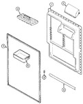 Diagram for 06 - Fresh Food Inner Door