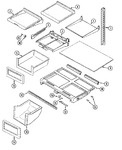 Diagram for 09 - Shelves & Accessories