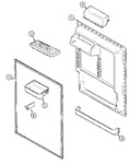 Diagram for 06 - Fresh Food Inner Door