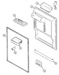 Diagram for 06 - Fresh Food Inner Door