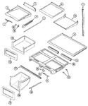 Diagram for 08 - Shelves & Accessories