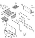 Diagram for 03 - Freezer Compartment (bisque)