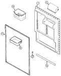 Diagram for 06 - Fresh Food Inner Door