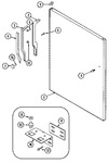 Diagram for 07 - Fresh Food Outer Door (bisque)