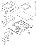 Diagram for 09 - Shelves & Accessories