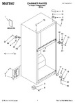 Diagram for 01 - Cabinet Parts