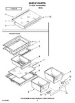 Diagram for 05 - Shelf Parts, Optional Parts (not Included)