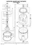 Diagram for 03 - Agitator, Basket And Tub Parts