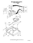 Diagram for 05 - Machine Base Parts